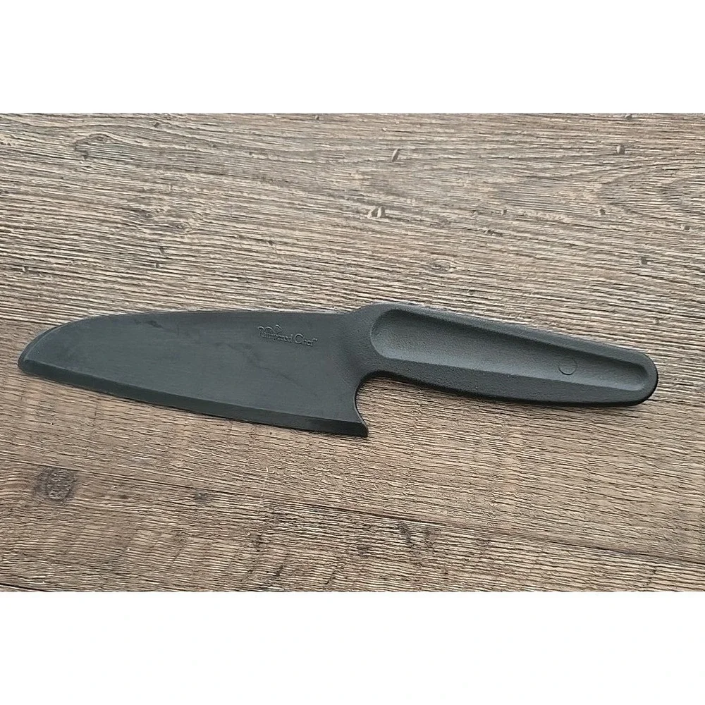 Pampered Chef Quikut Paring Knife Unisex Black Nylon Kitchen Tool USA Made